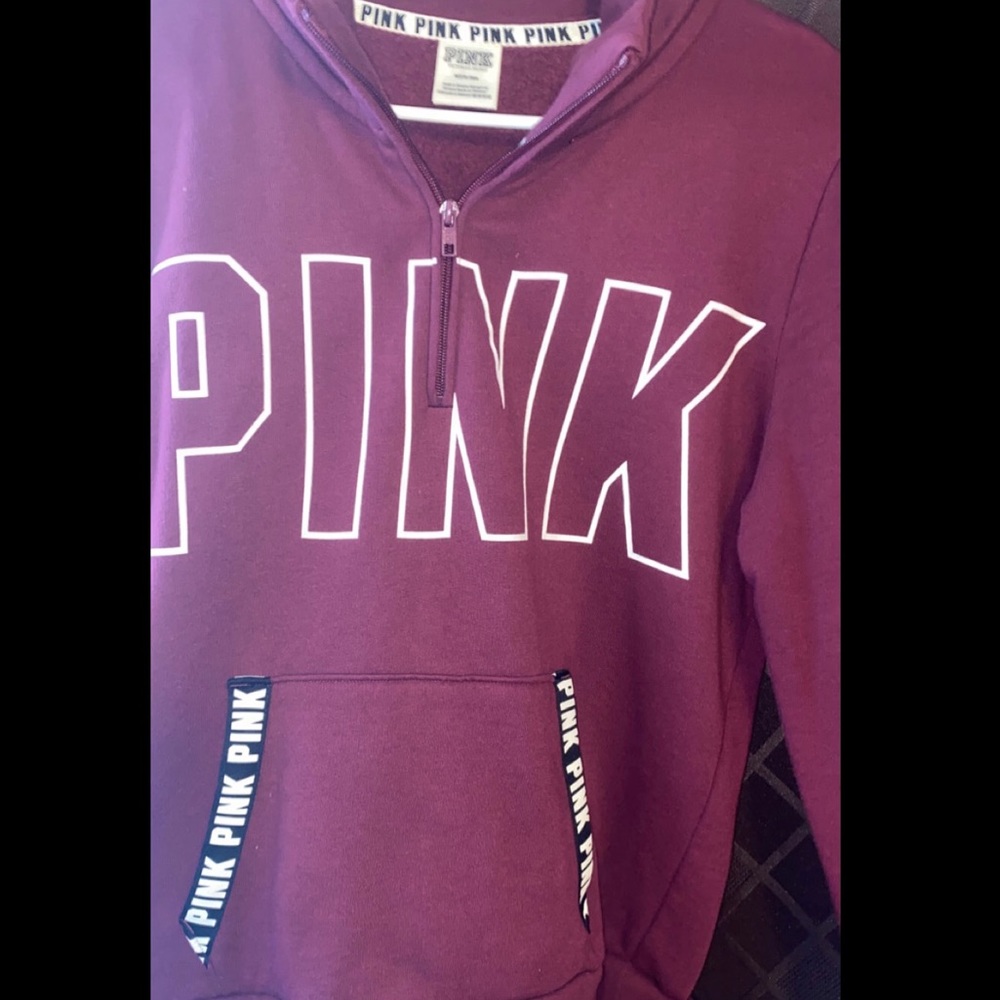 Half zip sweatshirt
